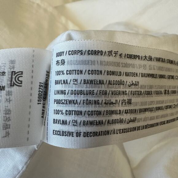 ABERCROMBIE & FITCH Dipped-Waist Sweetheart Maxi Dress White Cut Out NWT - Picture 14 of 16